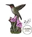 Motion Activated Singing Hummingbird On Foxglove