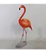 Standing Flamingo Statuary