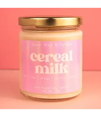 Soeur Body and Candle Cereal Milk Soy Candle