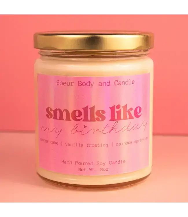 Smells Like My Birthday Soy Candle