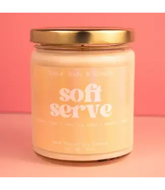 Soeur Body and Candle Soft Serve Soy Candle