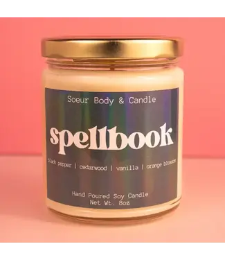 Soeur Body and Candle Spellbook Soy Candle