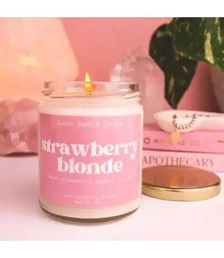 Soeur Body and Candle Strawberry Blonde Soy Candle