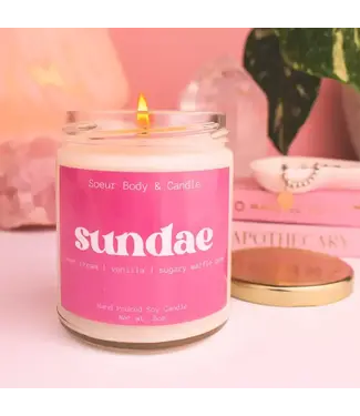 Soeur Body and Candle Sundae Soy Candle