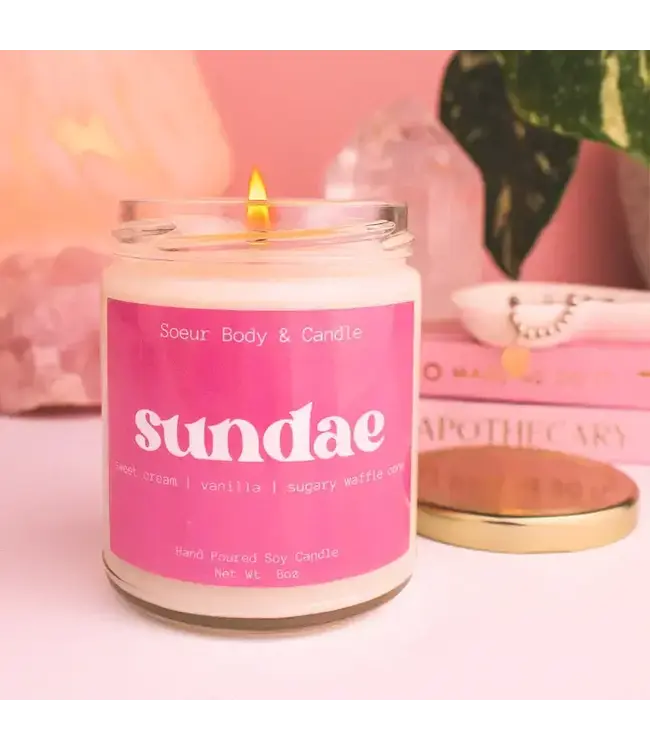 Sundae Soy Candle