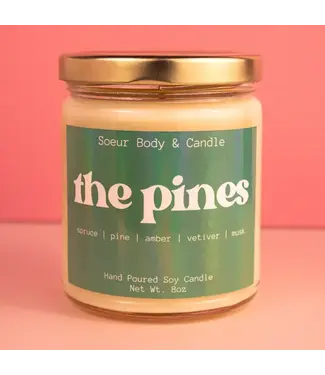 Soeur Body and Candle The Pines Soy Candle
