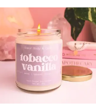 Soeur Body and Candle Tobacco Vanilla Soy Candle