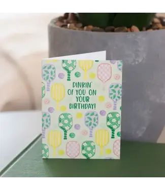 Jaybee Design Dinkin' of You On Your Birthday! - Greeting Card