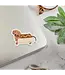 Hot Dog Matte Vinyl Sticker