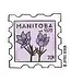 Manitoba Stamp Vinyl Sticker