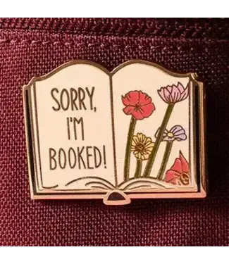 Jaybee Design Sorry I'm Booked Enamel Pin