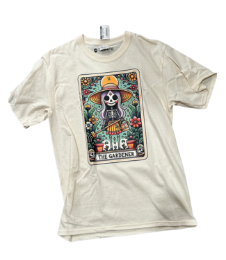STRONG N FREE CDN The Gardener Skeleton T-Shirt Cream/Sand