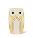 Rainbow Owl Vase - Yellow