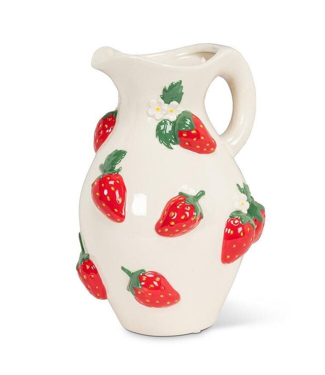 Large Jug with Strawberries