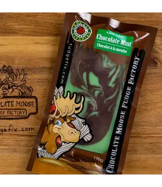 Chocolate Moose Fudge Factory Fudge - Chocolate Mint 110g