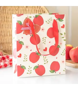 Something Different Wholesale Medium Apple Print Gift Bag