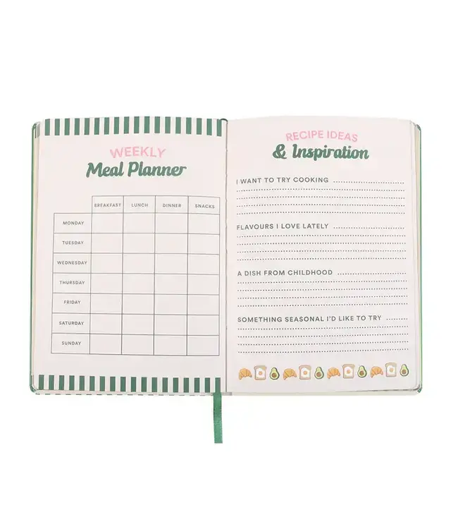 Brunch Club A5 Recipe Journal
