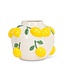 Large Round Vase with Lemons