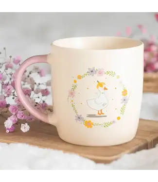 Something Different Wholesale Floral Duck Mug