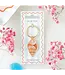 High Tide Beachy Coastal Shell Keyring