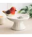 Robin Bird Bath Trinket Dish