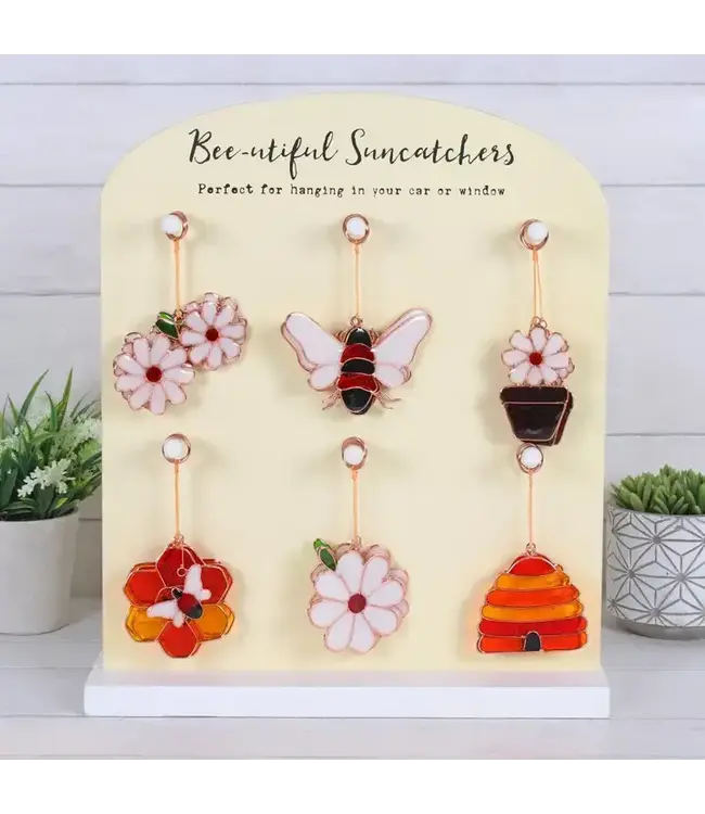 Mini Daisy and Bee Suncatchers - Asst.