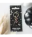 Spooky Babe Halloween Witch Hat Keyring