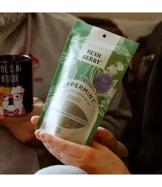 Bush Berry Organic Peppermint Loose Leaf Tea