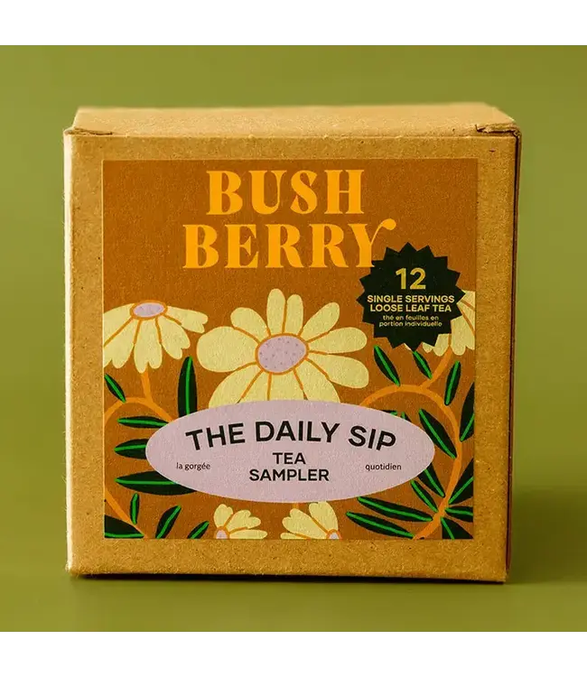 The Daily Sip Sampler | 12 Single Serving Caffeinated Teas