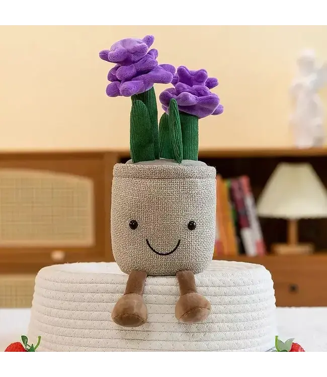 12” Smiling Hyacinth Plush