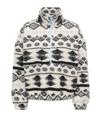 ONLY Janne Aztec Teddy Zip Up
