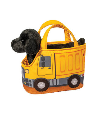 Douglas Company Inc. Construction Truck Pet Sak w/ Black Lab