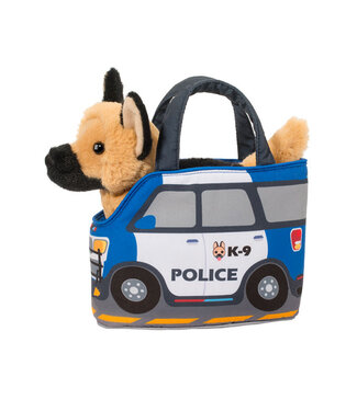 Douglas Company Inc. Police Car Pet Sak w/ German Shepherd