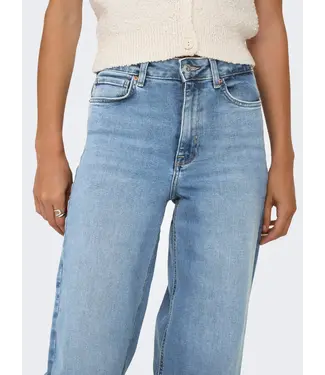 ONLY Madison Blush High Waist Wide Denim Jean
