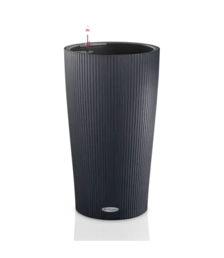 Lechuza Self Watering Planters LECHUZA Cilindro 23 | Slate