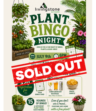 Livingstone Plant Bingo Night Registration (Thursday July 9th @ 6pm)