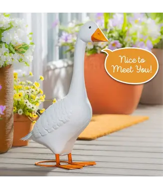 My Evergreen Giddy the Porch Goose