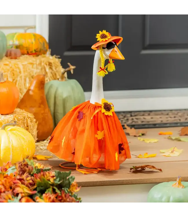 Giddy the Goose Outfit - Fall Leaf