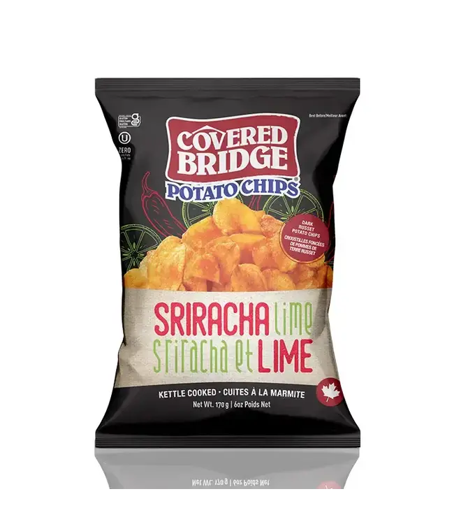 Covered Bridge Sriracha Lime Chip 170g
