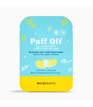 Avry Beauty Puff Off Eye Contour Patch - Hyaluronic Acid
