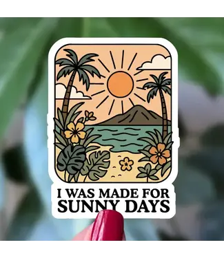 Moonlit Creations Sunny Days Vinyl Sticker
