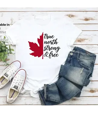 STRONG N FREE CDN Canada T-Shirt