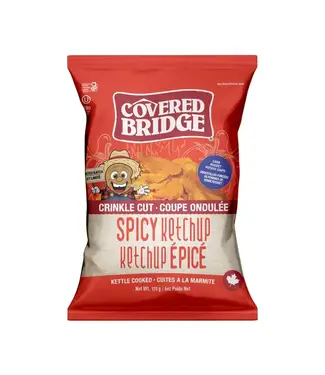 Covered Bridge Covered Bridge Spicy Ketchup Crinkle Cut 170g