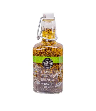 Wildly Delicious Basil Infused Extra Virgin Olive Oil