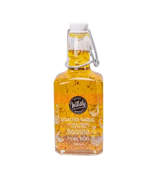 Wildly Delicious Roasted Garlic Infused Extra Virgin Olive Oil