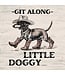 Coaster 4" Country Dachshund