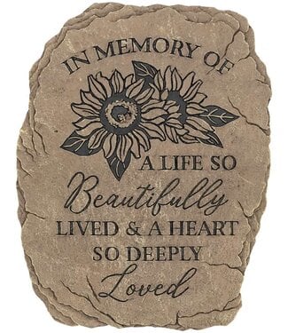 Carson Home & Gift Garden Stone In Memory