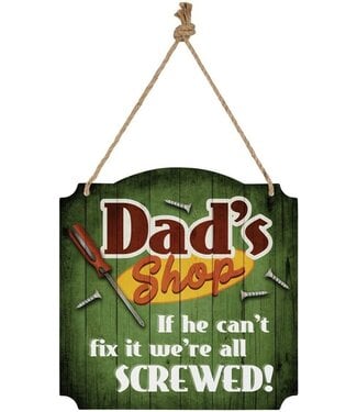 Carson Home & Gift Wall Decor Dad's Shop