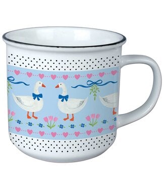 Carson Home & Gift Vintage Goose Mug