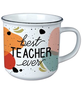 Carson Home & Gift Vintage Mug Best Teacher